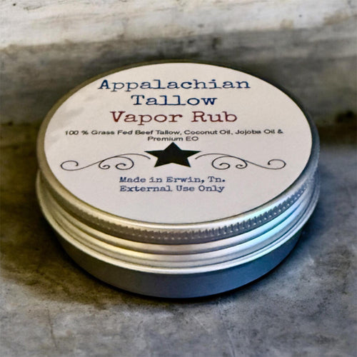 Appalachian Tallow Vapor Rub (2oz)