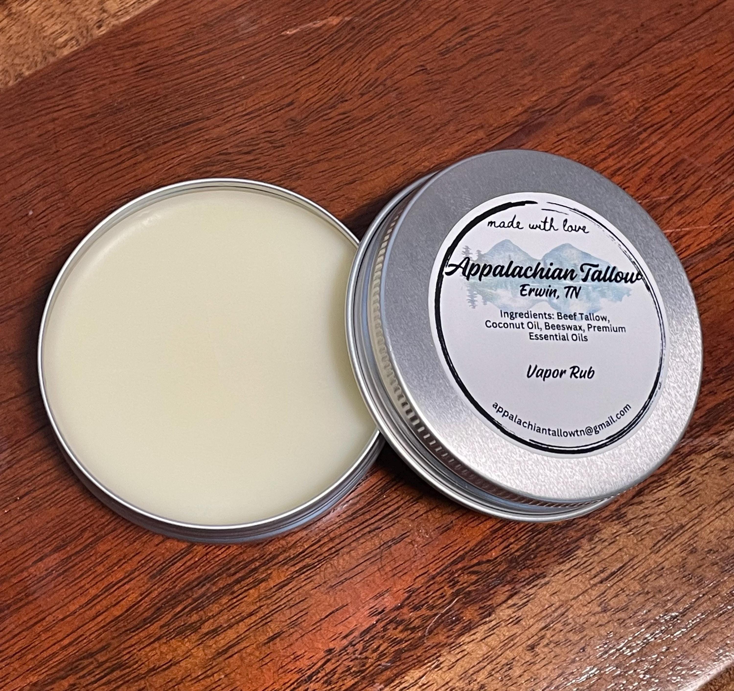 Appalachian Tallow Vapor Rub (2oz)