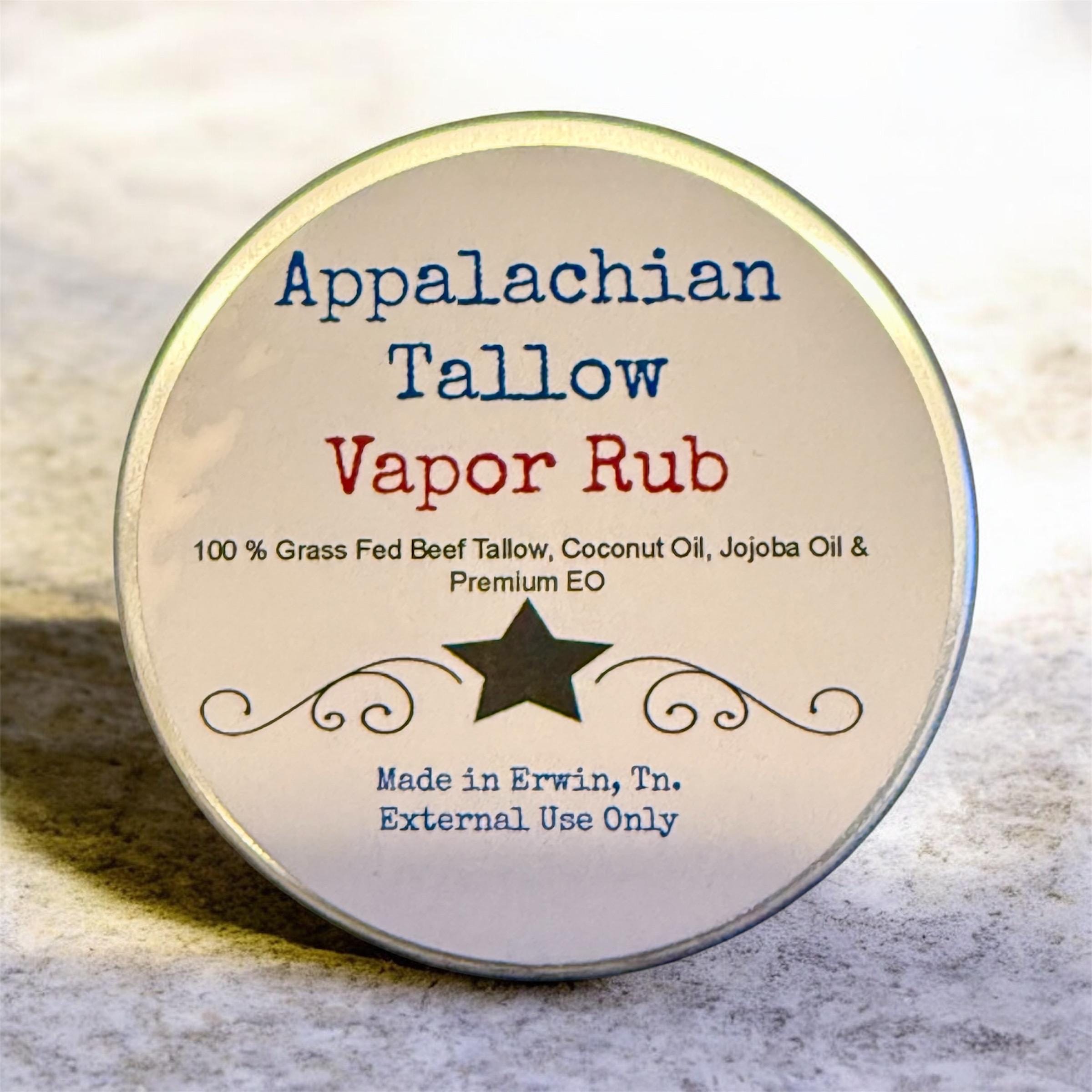 Appalachian Tallow Vapor Rub (2oz)