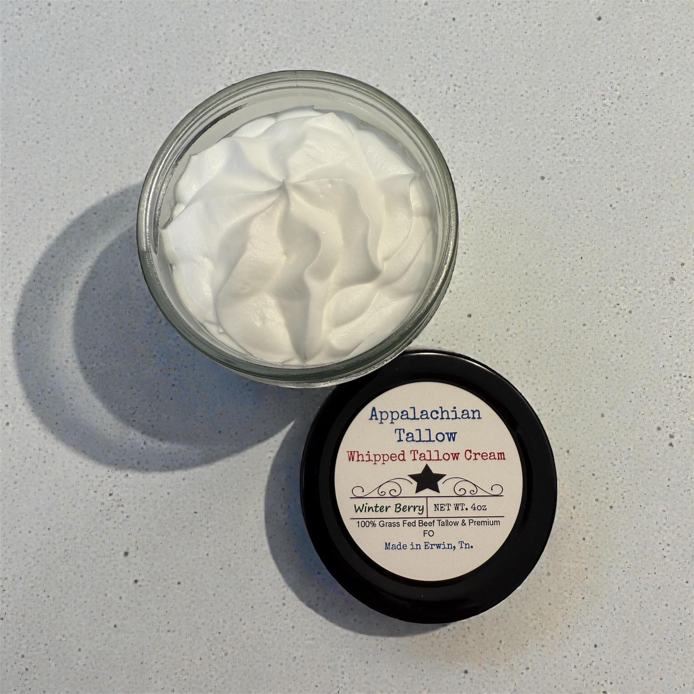 Grass-Fed Beef Tallow Whipped Face/Body Cream - 15 different scents to choose from!