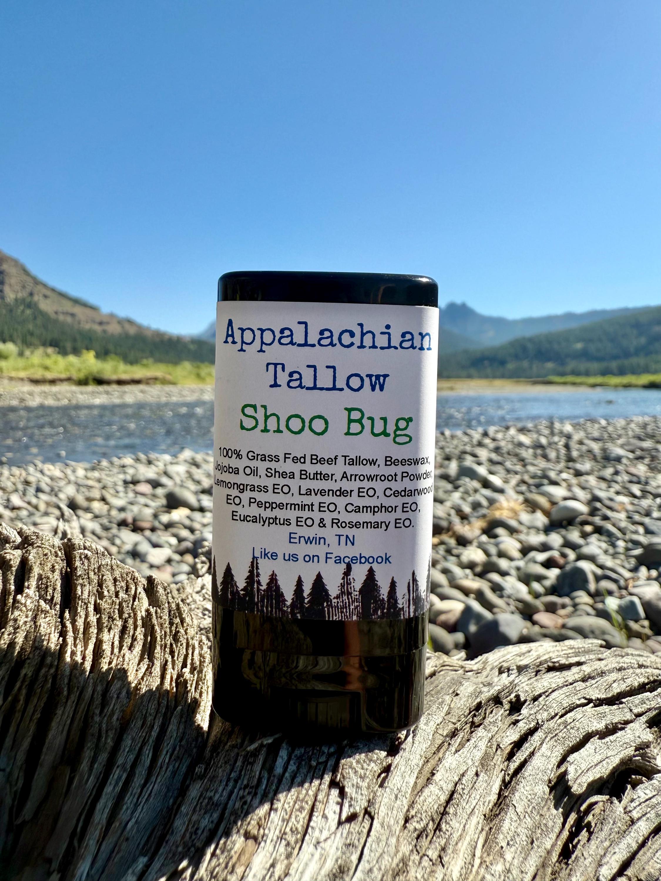 Shoo Bug - Natural Grass-Fed Beef Tallow Bug Repellent- Kid Safe