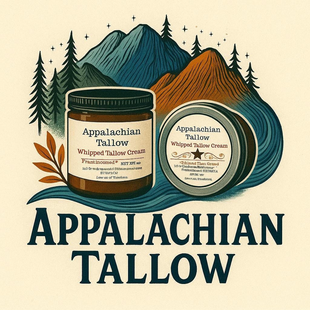 Castor Oil / Frankincense Whipped Tallow Moisturizer 4oz or 8oz