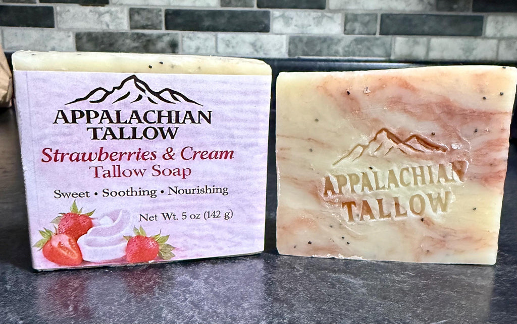 Grass-Fed Beef Tallow Soap | Handmade Natural Soap Bar | Cold Process | Sensitive Skin | Clean Ingredients