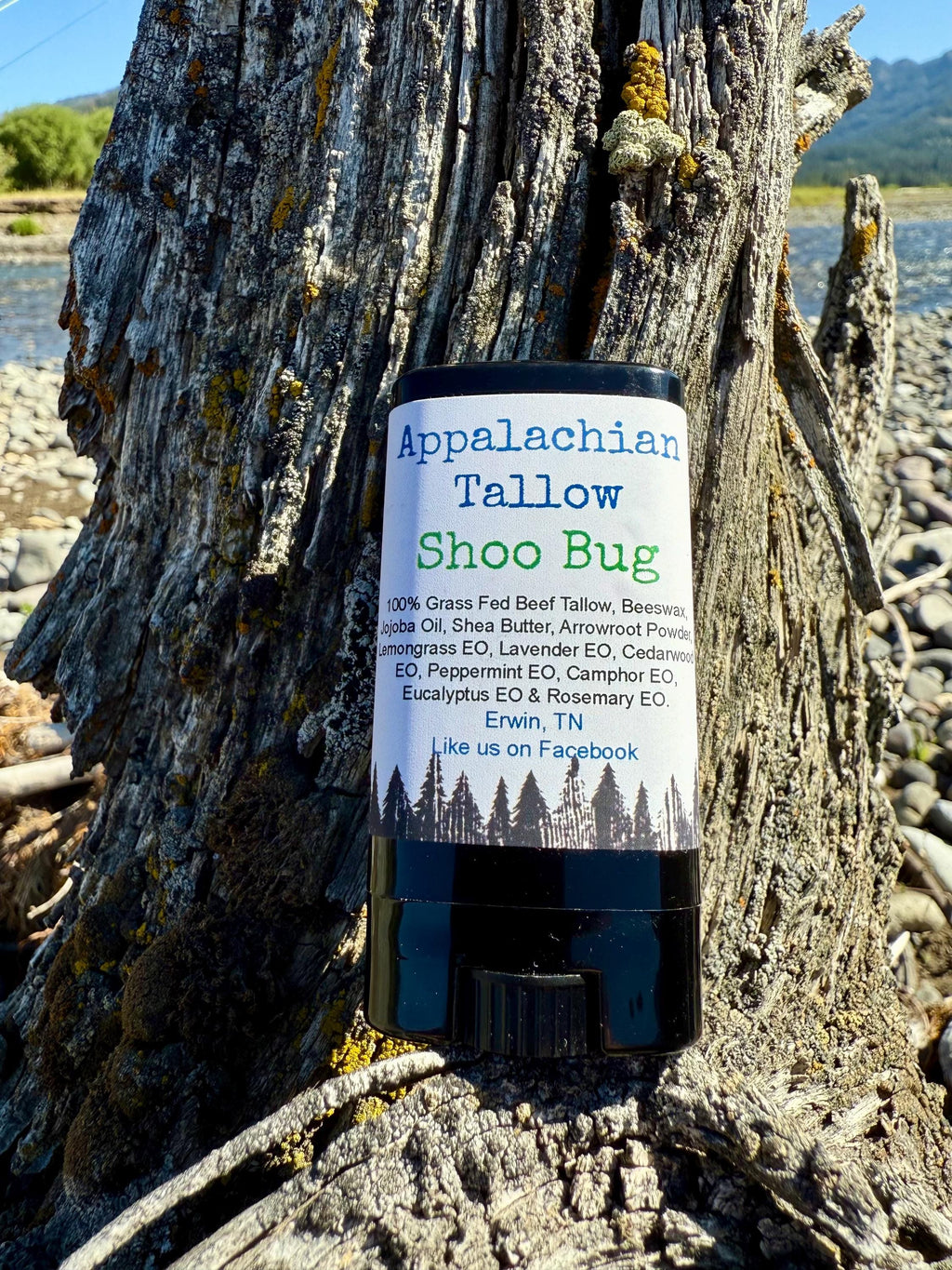 Shoo Bug - Natural Grass-Fed Beef Tallow Bug Repellent- Kid Safe