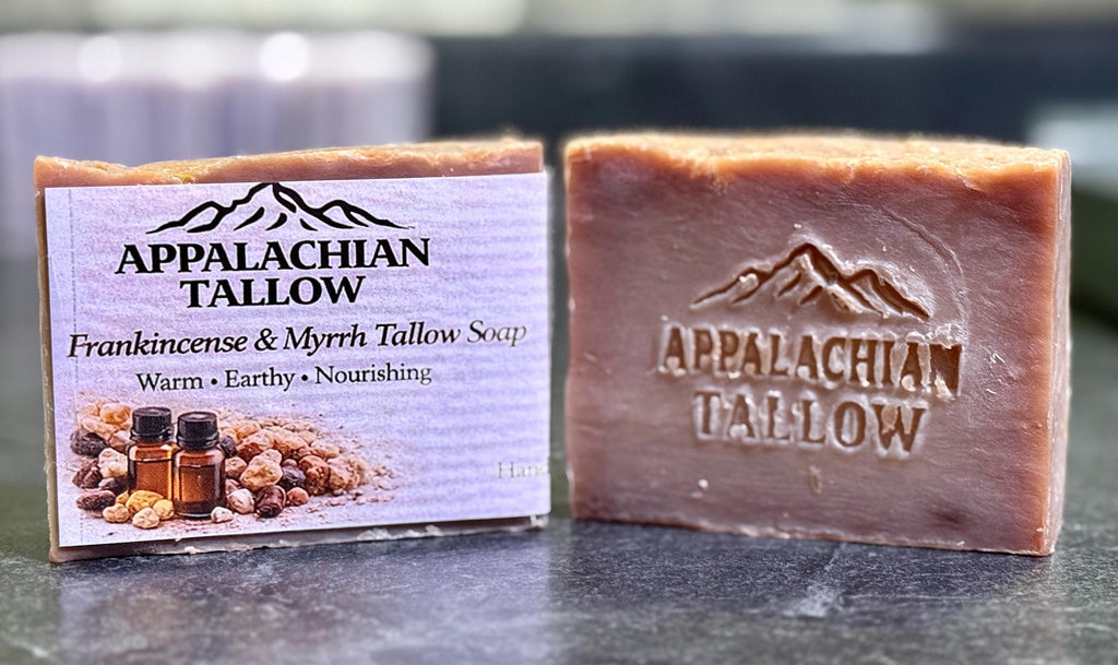Grass-Fed Beef Tallow Soap | Handmade Natural Soap Bar | Cold Process | Sensitive Skin | Clean Ingredients