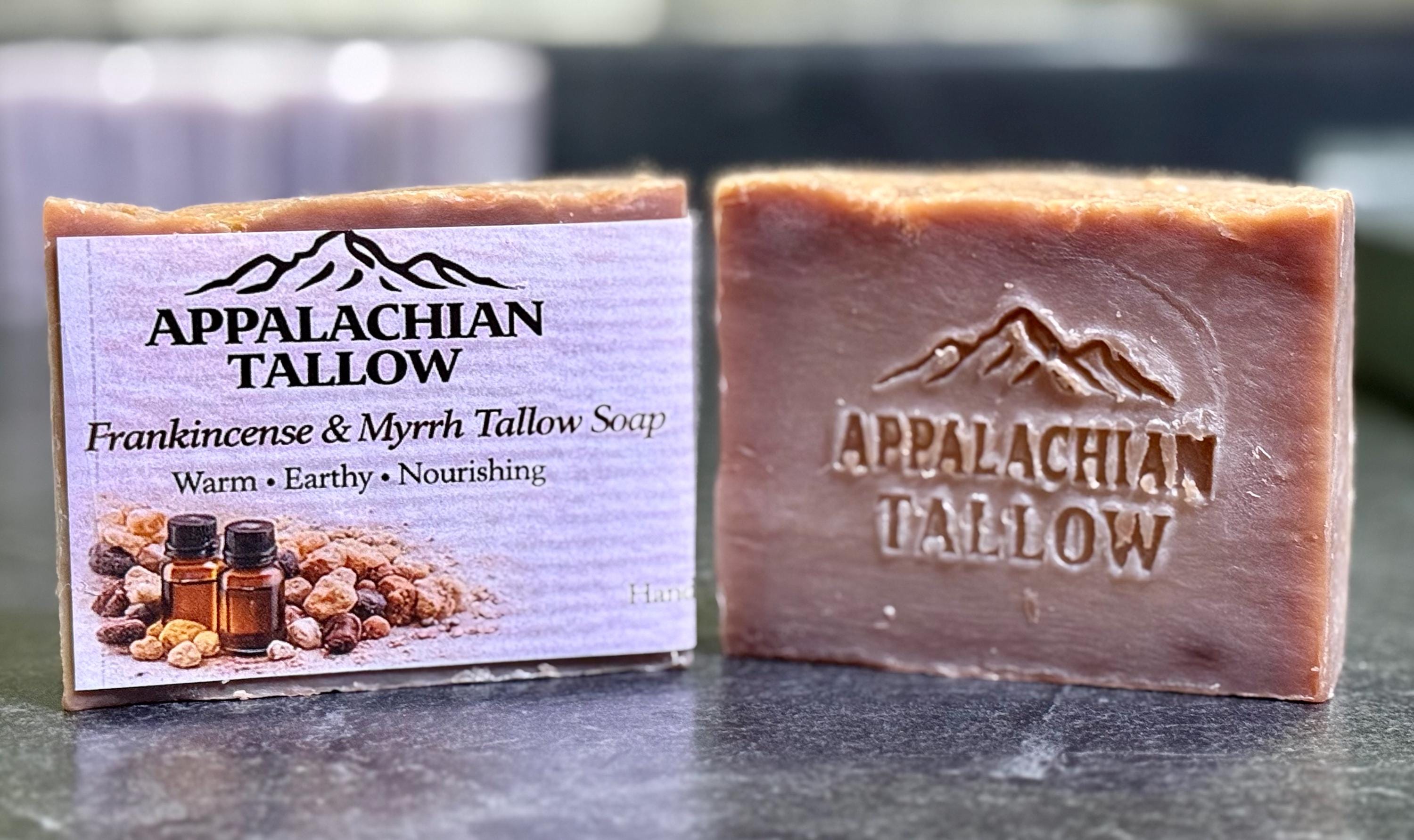 Grass-Fed Tallow Soap | Handmade Natural Soap Bar | Cold Process | Sensitive Skin | Clean Ingredients