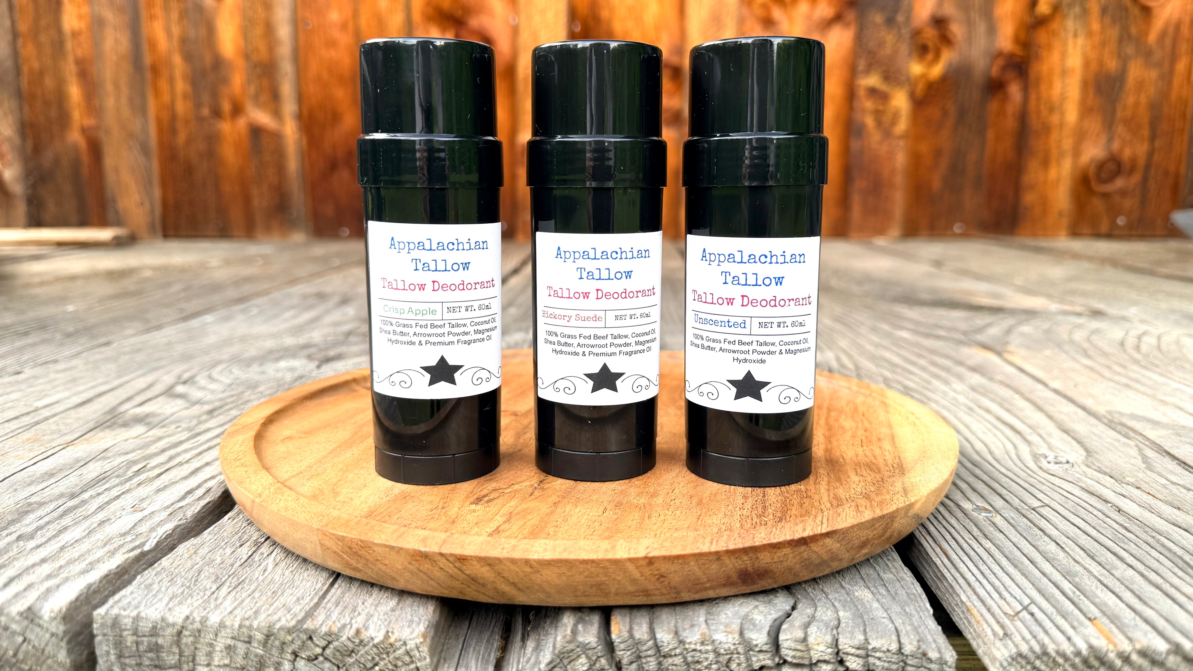 Grass-Fed Beef Tallow Deodorant | Sensative Skin Formula | Aluminum Free | Baking Soda Free | Natural & Nourishing