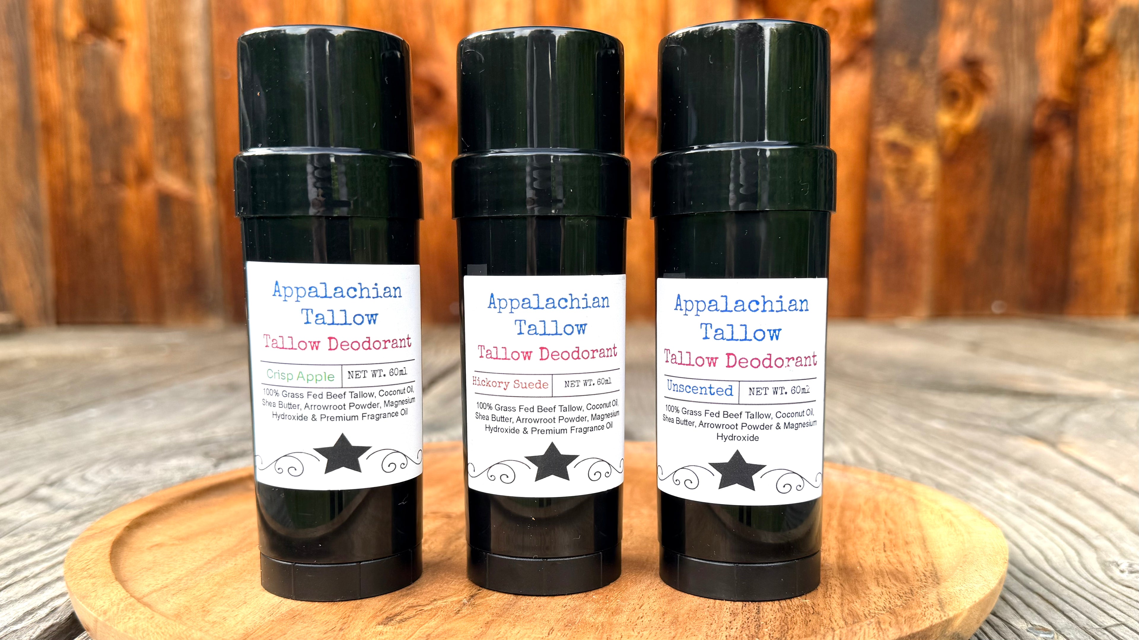 Grass-Fed Beef Tallow Deodorant | Sensative Skin Formula | Aluminum Free | Baking Soda Free | Natural & Nourishing