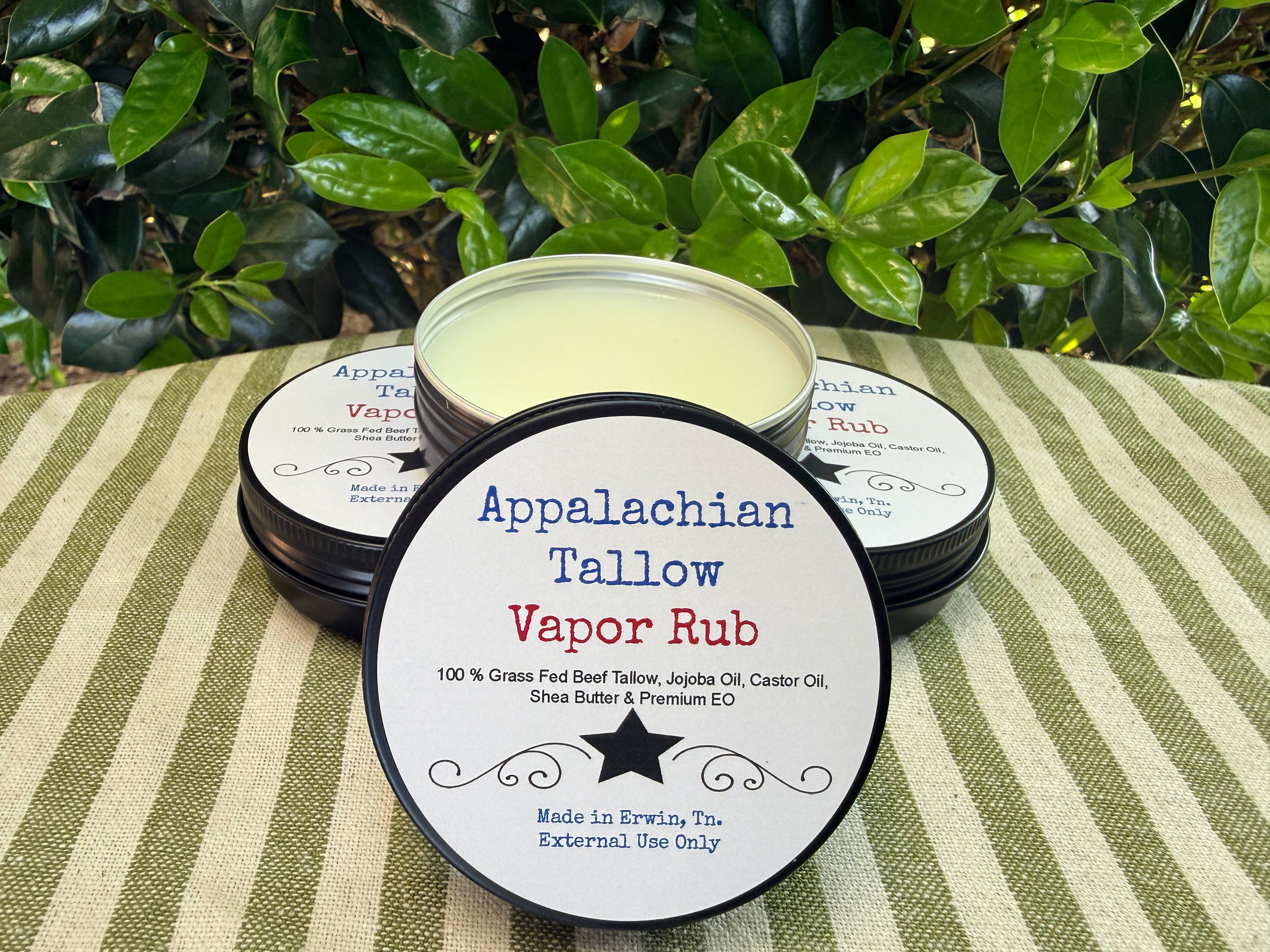 Appalachian Tallow Vapor Rub (2oz)