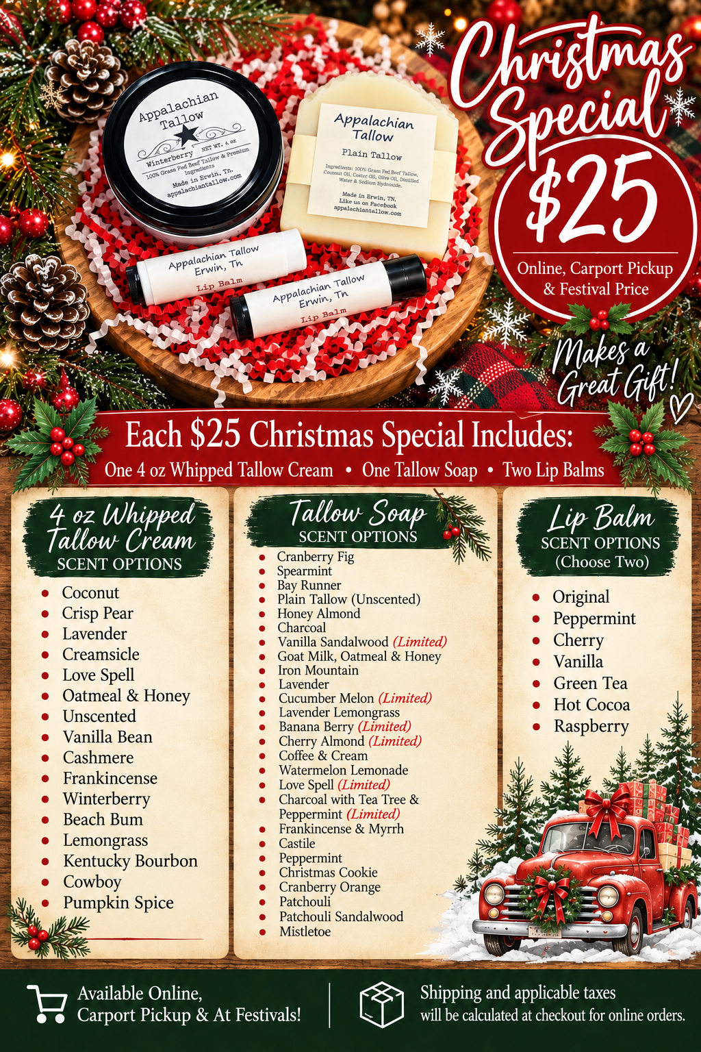 Christmas Special Gift Set | Build Your Own