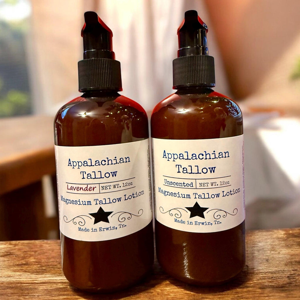 Magnesium & Grass-Fed Beef Tallow Lotion