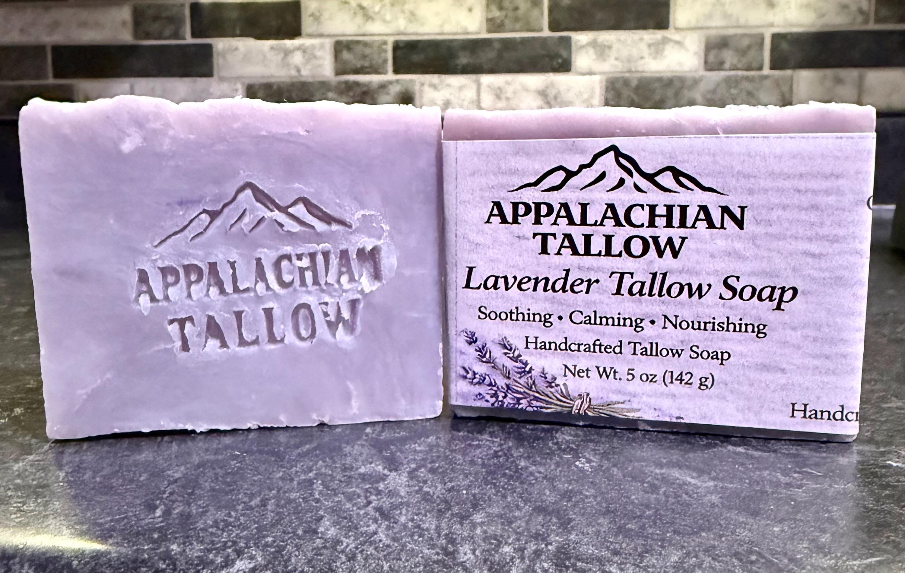Grass-Fed Beef Tallow Soap | Handmade Natural Soap Bar | Cold Process | Sensitive Skin | Clean Ingredients