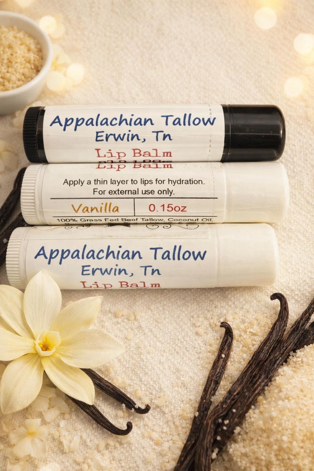 Grass-Fed Beef Tallow Lip Balm (3)