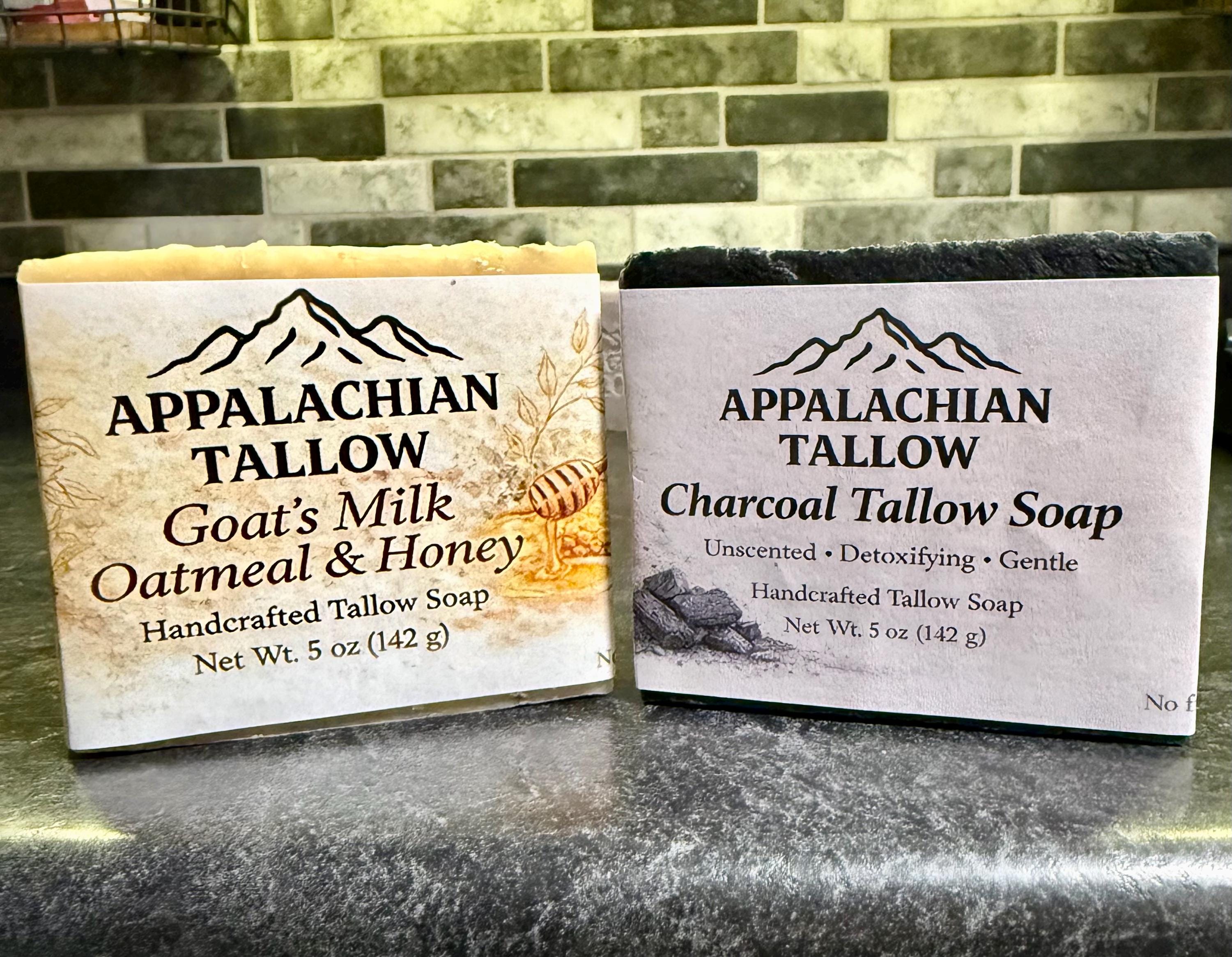 Grass-Fed Beef Tallow Soap | Handmade Natural Soap Bar | Cold Process | Sensitive Skin | Clean Ingredients